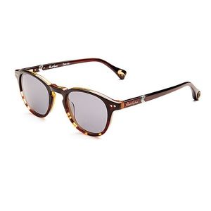 Robert Graham Tortoiseshell Round Sunglasses